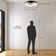 19.7'' Bedroom Recessed Ceiling Fan with  Light,With LEDs and special programs