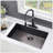 32" L X 18" W Undermount Kitchen Sink With Sink Grid
