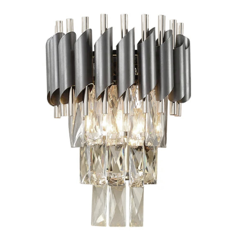 Artifore Flush Mounted Sconce, Silver