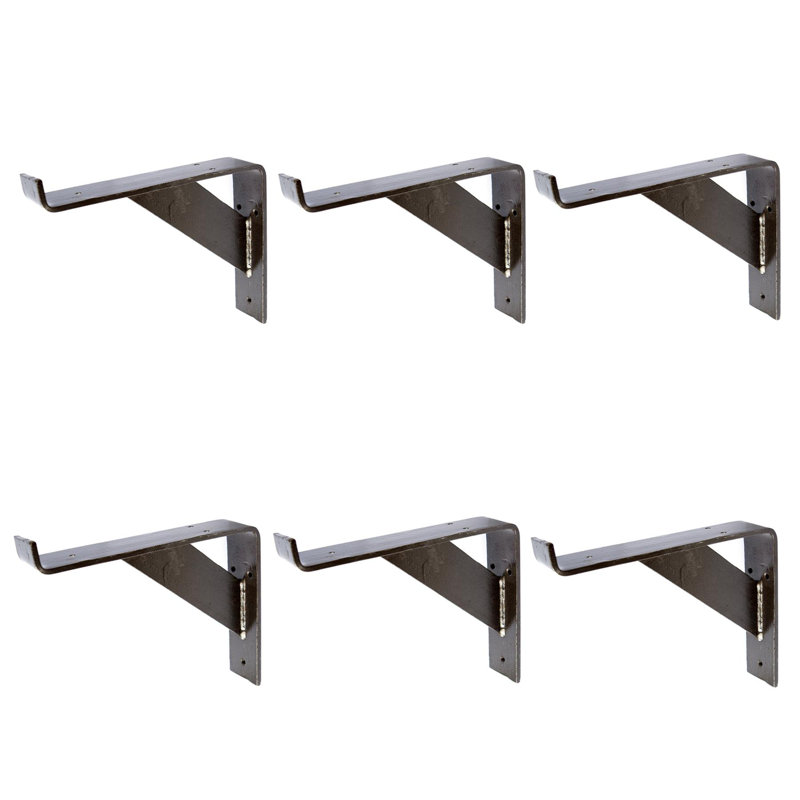 Hammer & Tongs - Gallows Style Scaffold Board Shelf Bracket - D240mm - Raw