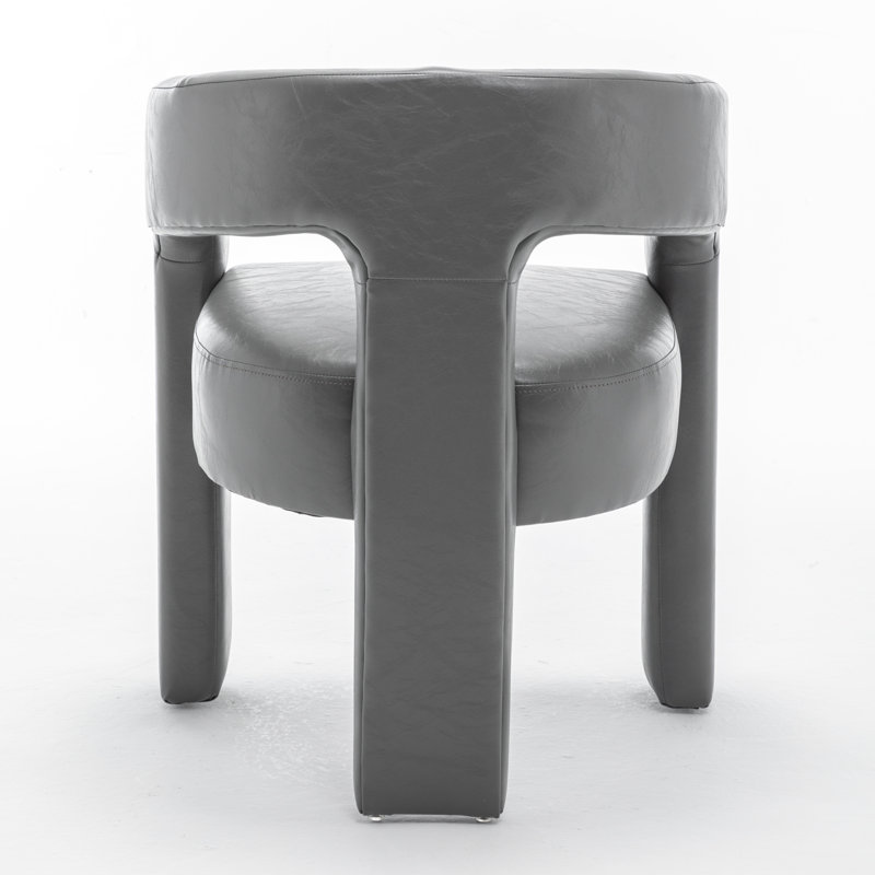 Chaises de salle à manger rembourrées Caleb, Gris