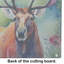 Moose Glass Cutting Board Large