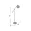 Lampe de travail sur pied Dardan