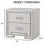 Mobilier de chambre à coucher style rustique 1Pc