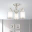 Lustre traditionnel unique à 3 lumières Wilczek