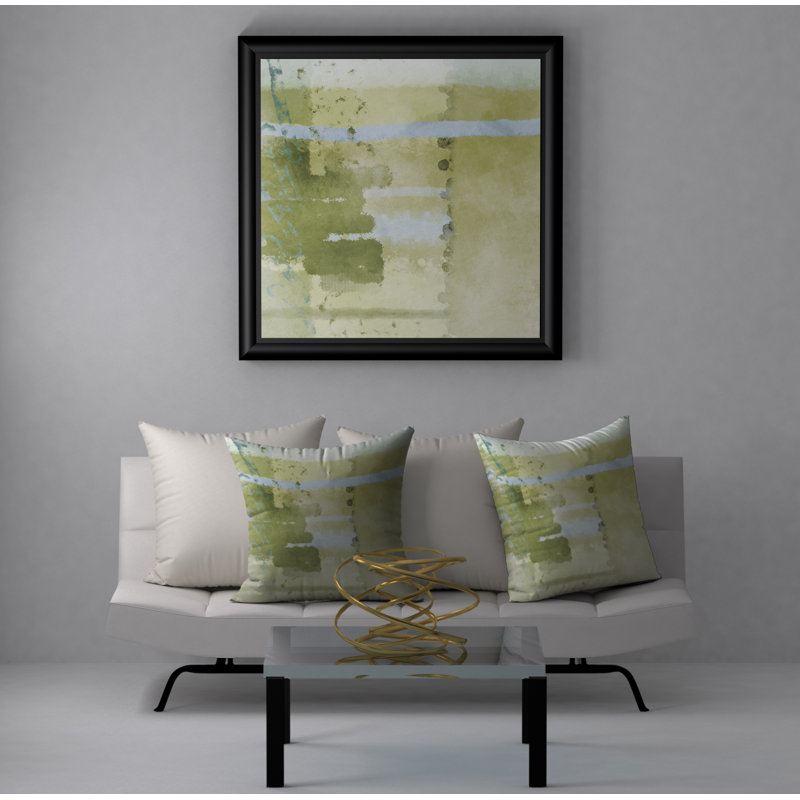  Housse et insert pour coussin carré, H 18 po x l 18 po