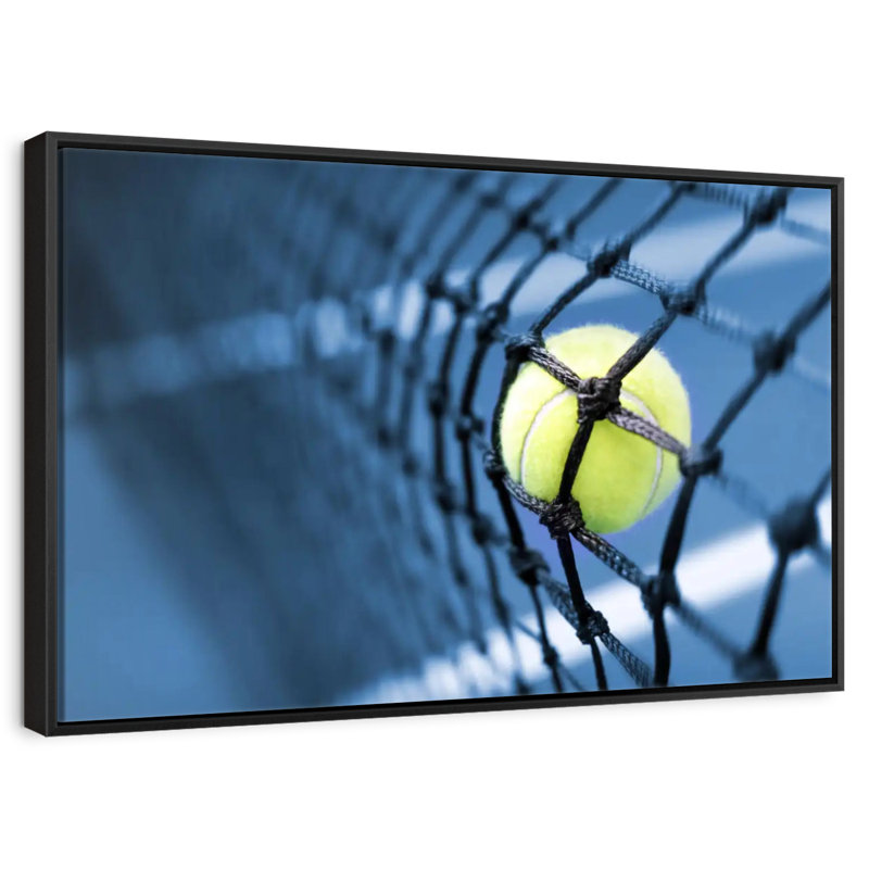 Filet de tennis, Cadre flottant noir, 13 po x 9 po
