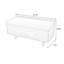 Banc rembourré blanc noyer noir-806614055-806614057