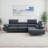 Britne Upholstered Power Reclining L-Shaped Sectional-30533361-9163021