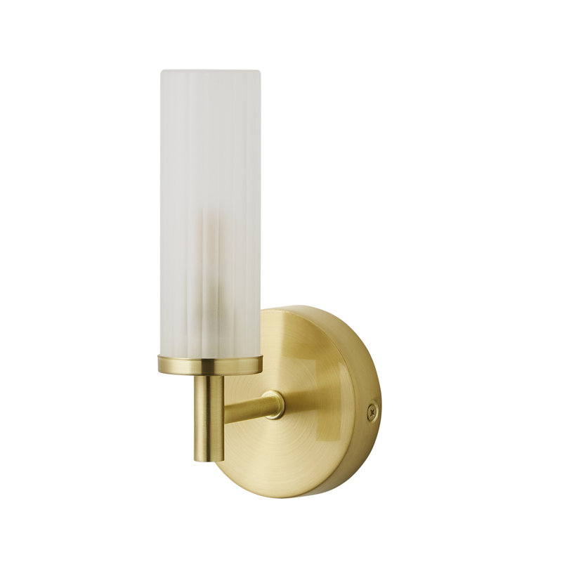 Adiell Glass Armed Sconce, Yes, Gold