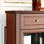 Buffet en bois massif 55 po Keondrae