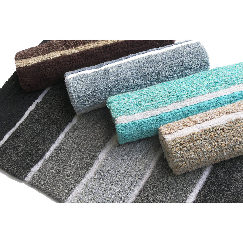 Ensemble de tapis de bain Crevantes, Gris / buisson