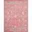 Wool Oriental Area Rug in Red