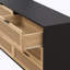 Rattan Wood Console with Drawer Storage-809274562-809274564