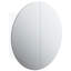 Adebare Bathroom Cabinet with Round Mirror & LED-1650620274-1662955004