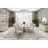  Fantosini Extendable Pedestal Dining Table - Silver Mist
