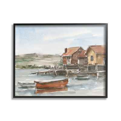 LakeHouseBoatsGicleeArtbyEthanHarper