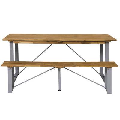 Morland Steel Outdoor Bench