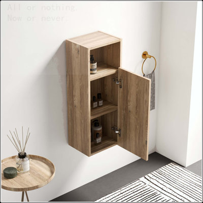 Armoire de rangement murale avec conception sans poignée