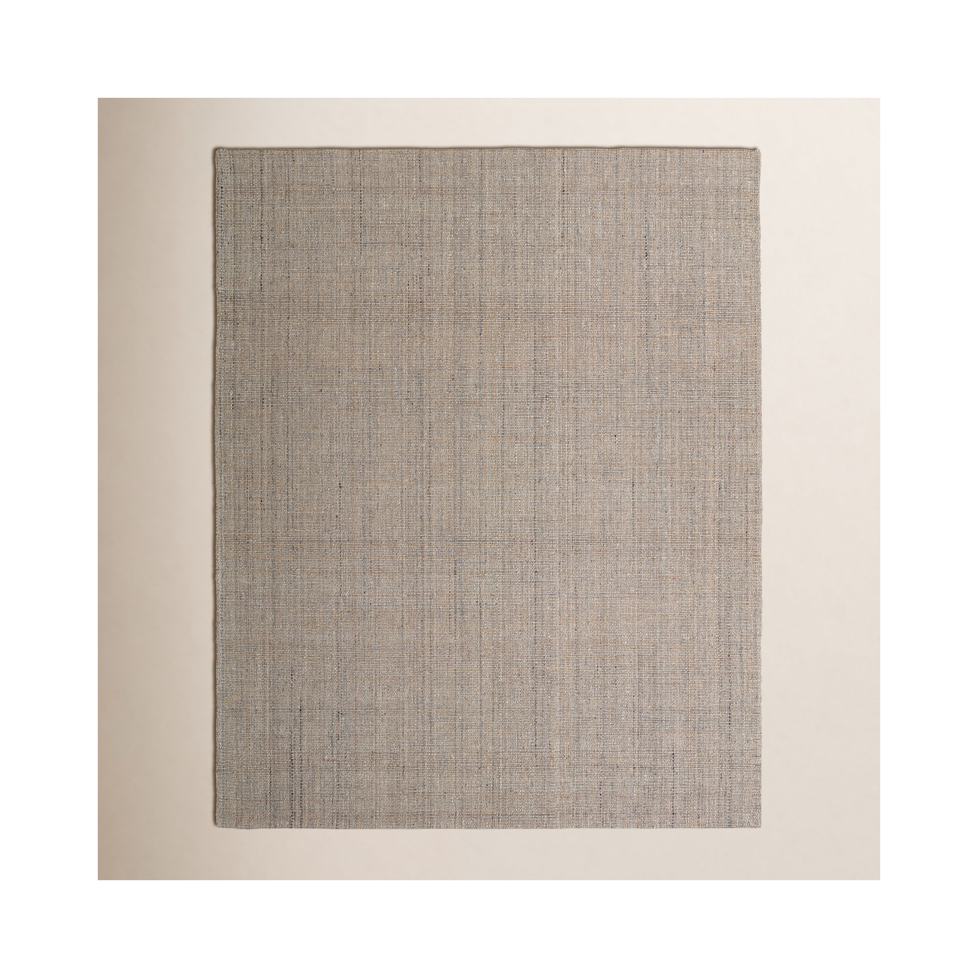 Alaura Handmade Gray Rug, Rectangle 9' x 12'