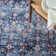Machine Washable Persian Blue Brick Area Rug