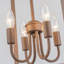 Lustre tambour en fer à intensité variable 4 lumières Qudarius-931765741-931765730