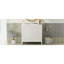 36" White Bathroom Vanity With Solid Pine Frame, 1 Soft Close Door And 3 Drawers, Modern Storage Cabinet-1042752432