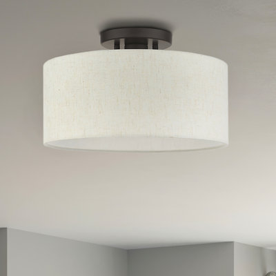 Plafonnier semi-encastré 1 lumière Darian