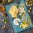 Ambesonne Travel Cutting Board Large Size Spain Mapping Calligraphy Multicolor