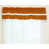 Orange / blanc
