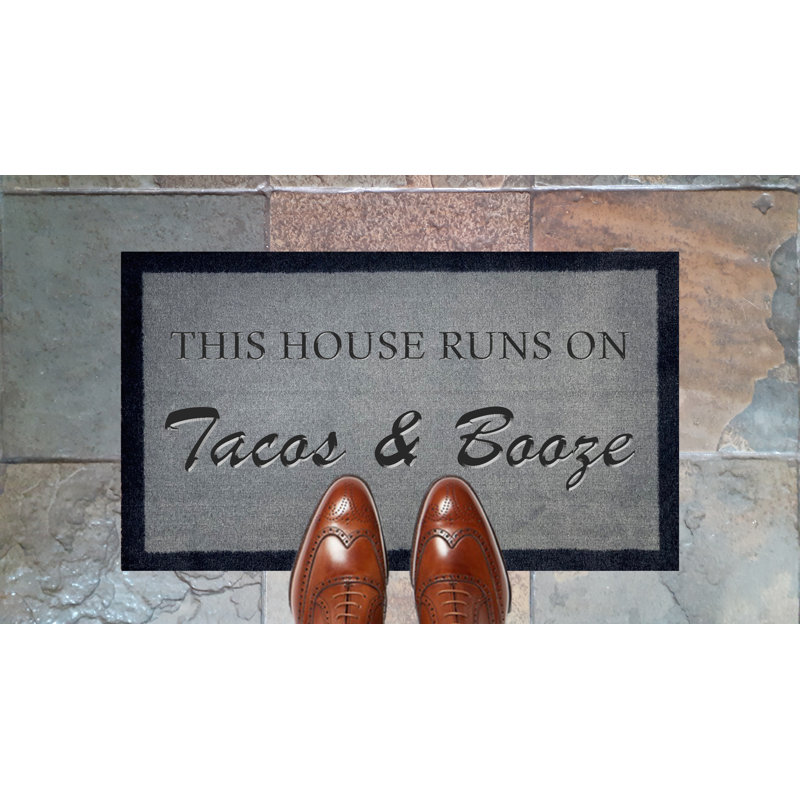 Smitherman Non-Slip Indoor Doormat