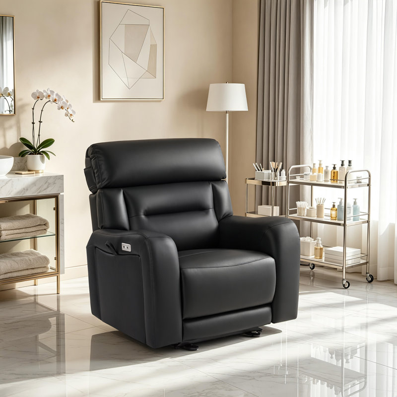 Fauteuil inclinable électrique Zero Gravity Power, Noir