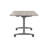 Buariki Rectangle Flip Top Modular Training Table with Casters-49340751-49340754