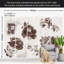 Papier peint floral - Jardin des souvenirs-1212057455