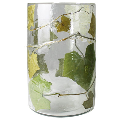 9.75'' H Glass Tabletop Hurricane