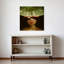 «Mindscape with Doves Elegant Ethereal Peaceful Bird Landscape Nature», reproduction d'art-129706142