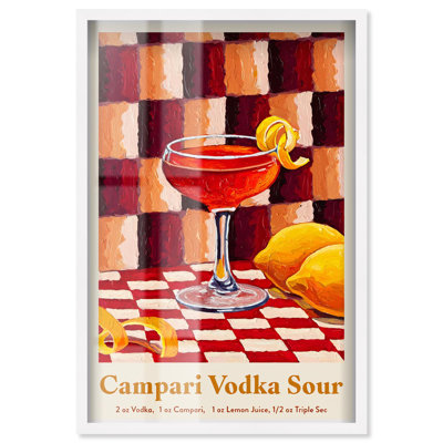 Zesty Elixir Shadowbox Print Summer Art Prints by Art Remedy