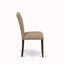 Ensemble de table de salle à manger moderne 7 pièces composé d'une table rectangulaire en bois rustique et de 6 chaises rembourrées en tissu de lin sable-421148734-487416883-487416887