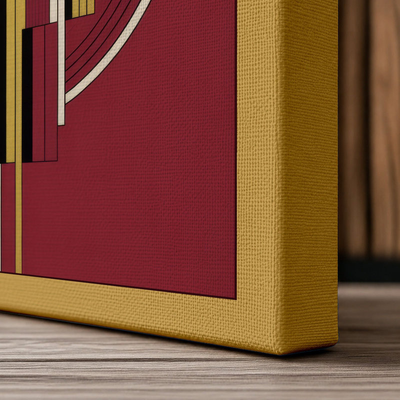 Print, 36x24 - 91.4 x 61.0 cm, Ochre Border
