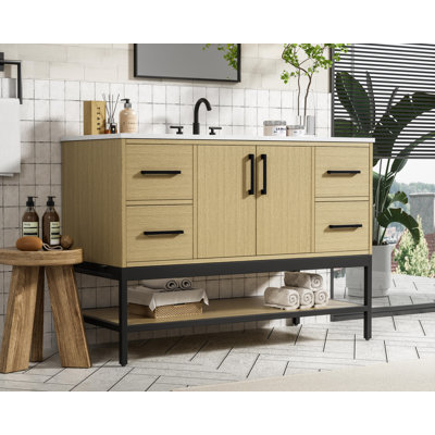 Meuble-lavabo simple 48 po