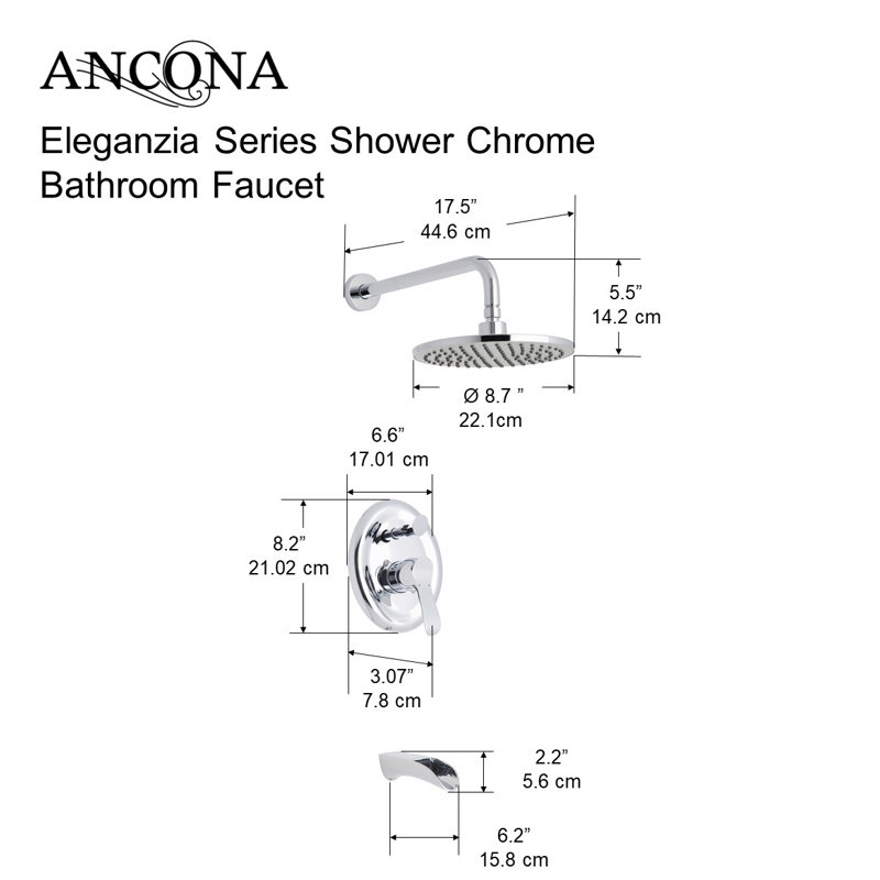 Eleganzia Complete Shower System
