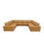 Canapé modulaire en cuir rembourré-542187868