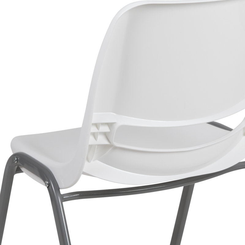 Chaises d'école Keaton, Gris, Blanc, 5