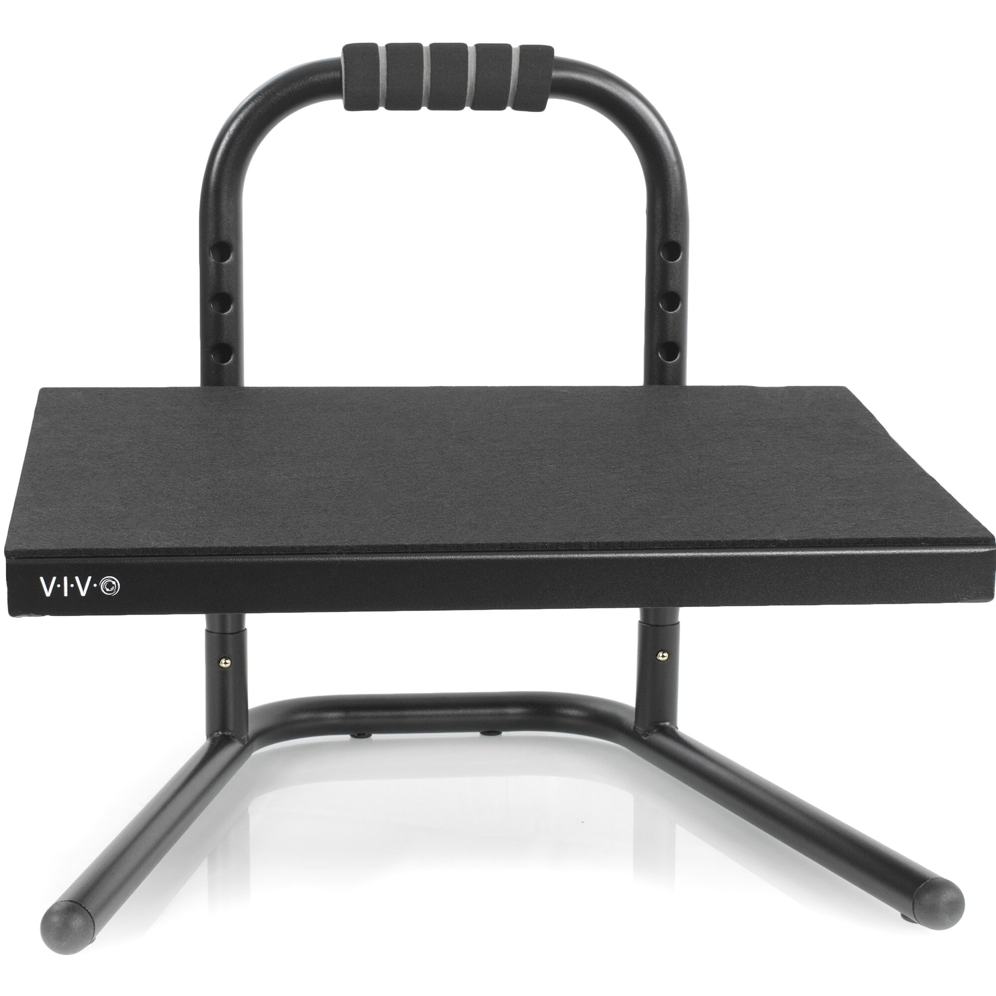 Mount-It! Ergonomic Adjustable Office Footrest, 18 x 14, Black