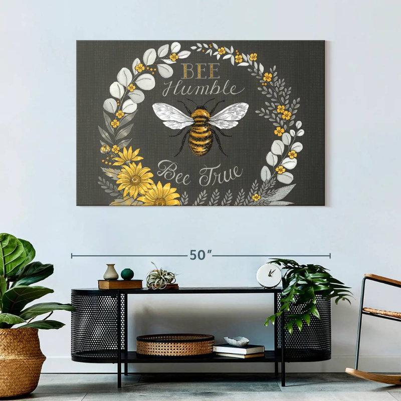 Brampt Bee Humble Bee True, 32" H x 48" W