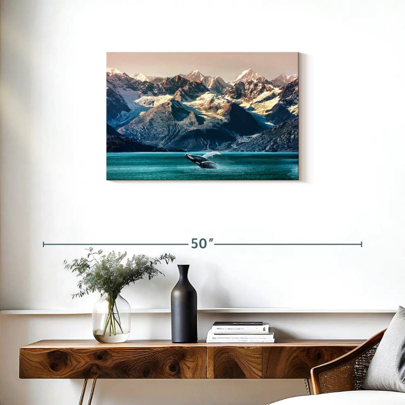 Alvord Alaskan Whale Backflip, 20" H x 30" W