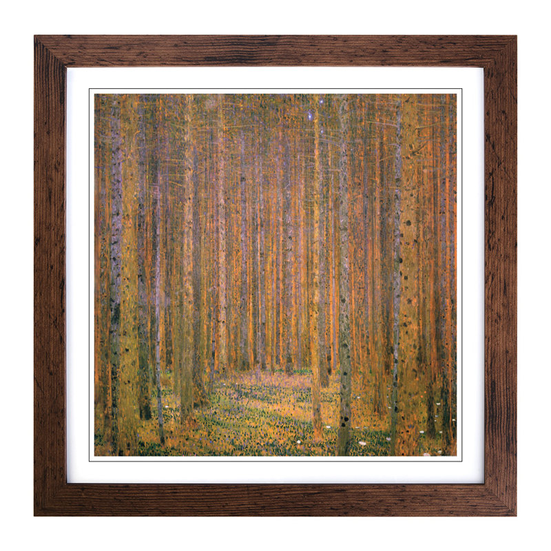 Gustav Klimt - Single Picture Frame Painting, Walnut