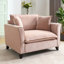 Fauteuil surdimensionné 46,3 po, tissu chenille-393668422