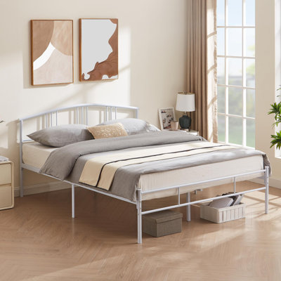 Breeona 37.2" Steel Bed Frame