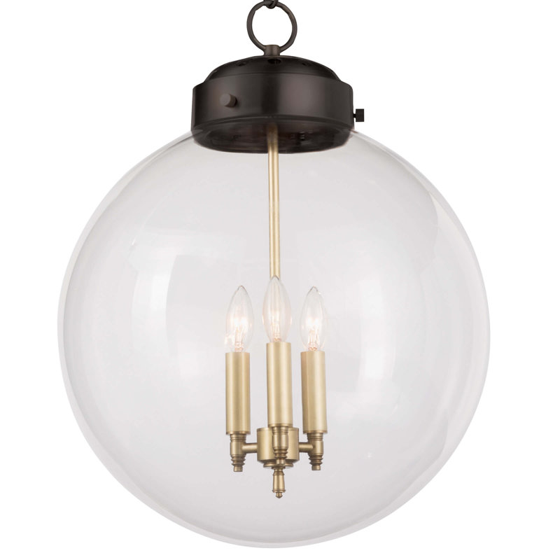 Globe Pendant, Oil Rubbed Bronze